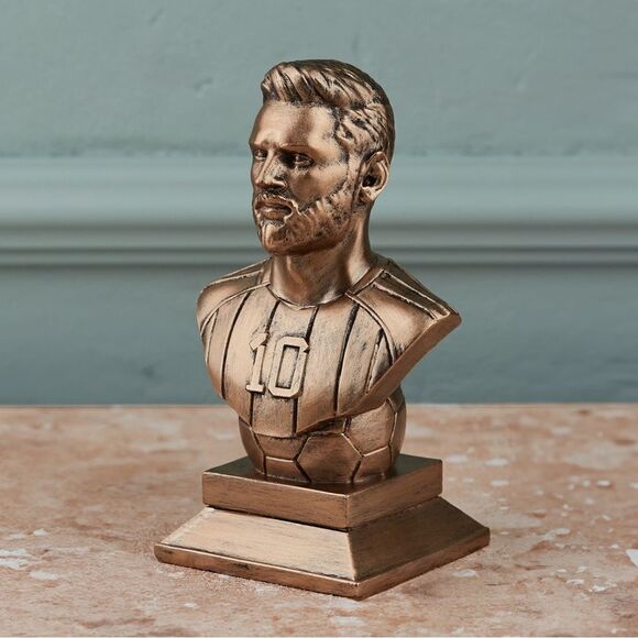LIONEL LEO MESSI Bust Statue Figurine Sculpture Legendary Soccer Player Decor - Picture 7 of 8